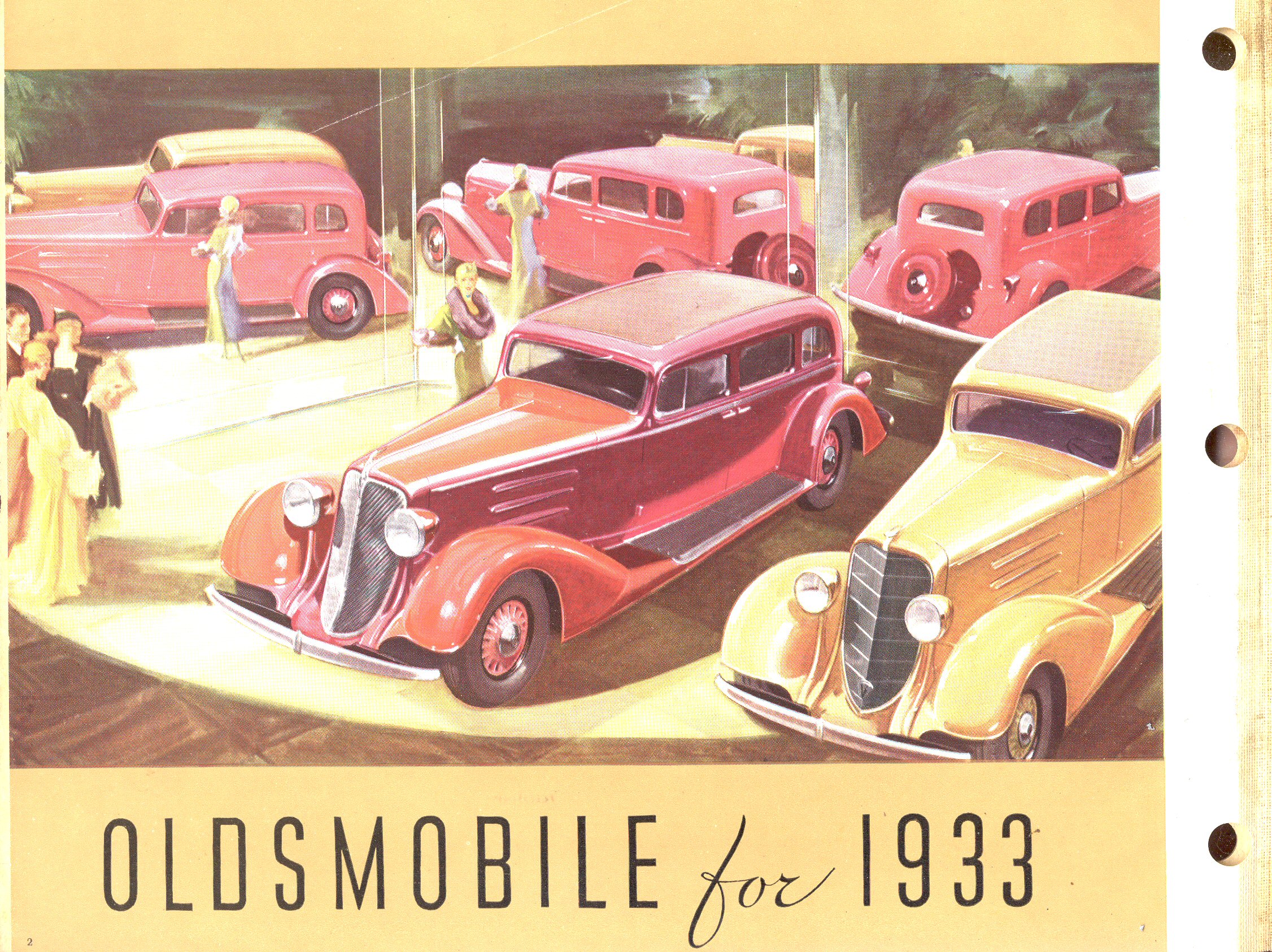 1933 Oldsmobile Motor Cars Booklet Page 45
